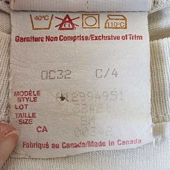 Vintage 80s Levi Jeans Shirt Single Stitch Logo Mens Small Made In Canada *READ - Picture 5 of 16